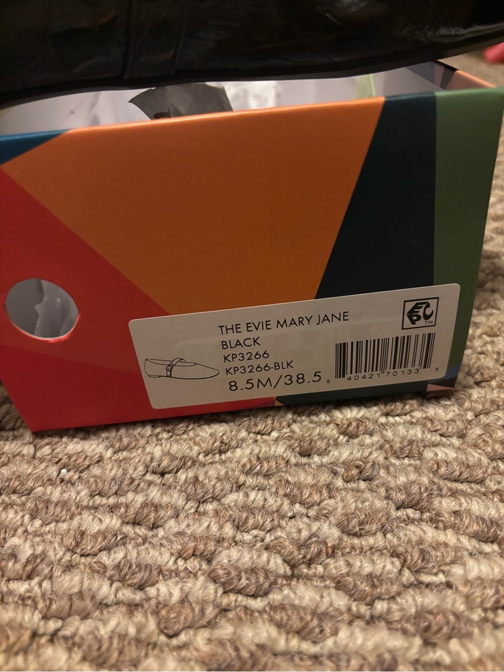 Women's Black Patent Mary Jane Shoes by Katy Perry - Picture 2 of 2